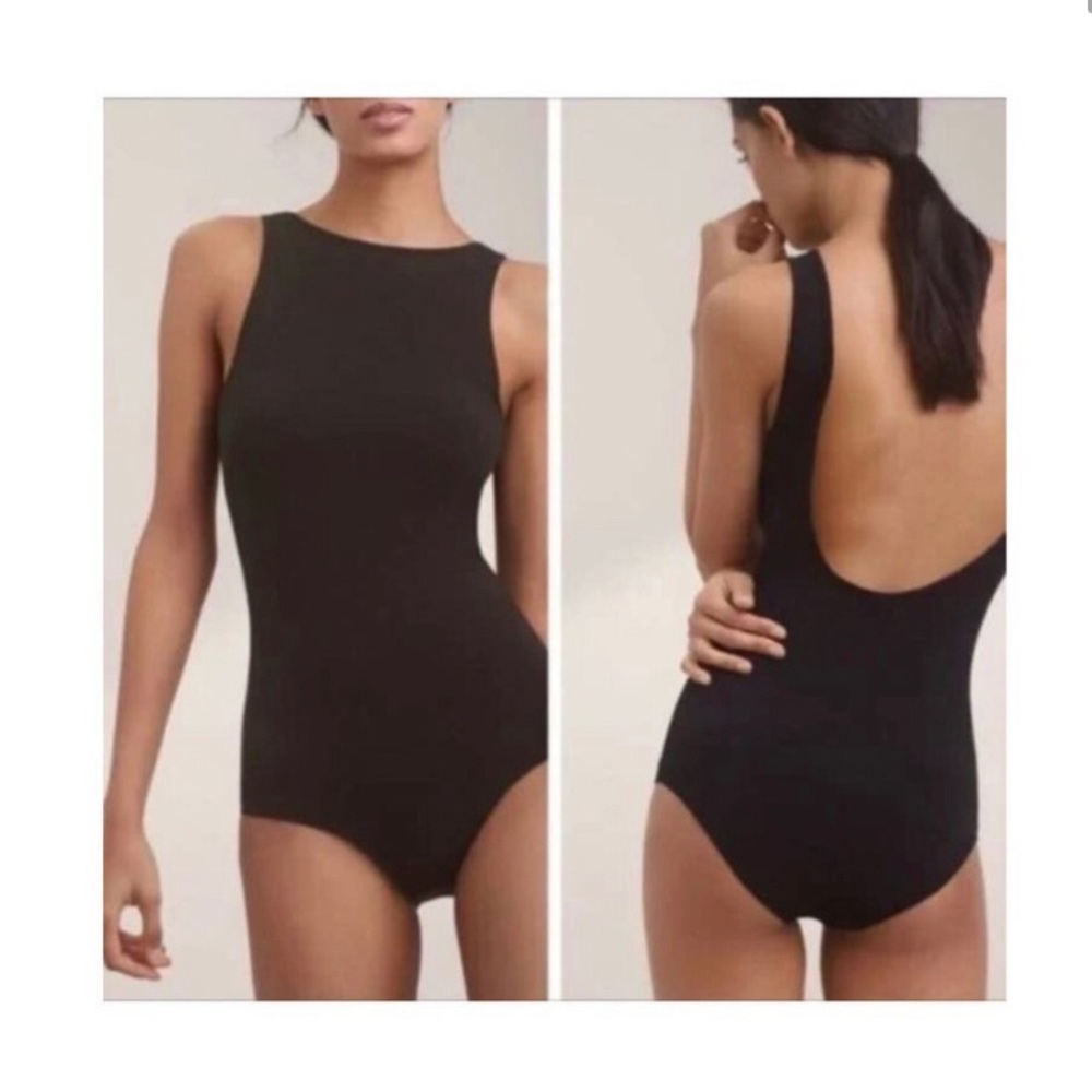 nwot Community bodysuit xs blk